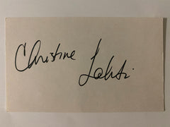 Swing Shift Christine Lahti signature cut