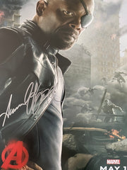 Avengers: Age of Ultron Samuel L. Jackson
signed movie photo. GFA Authenticated