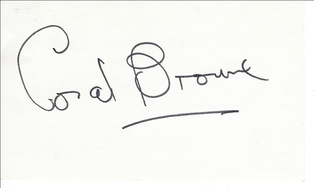 An Englishman Abroad Coral Browne original signature