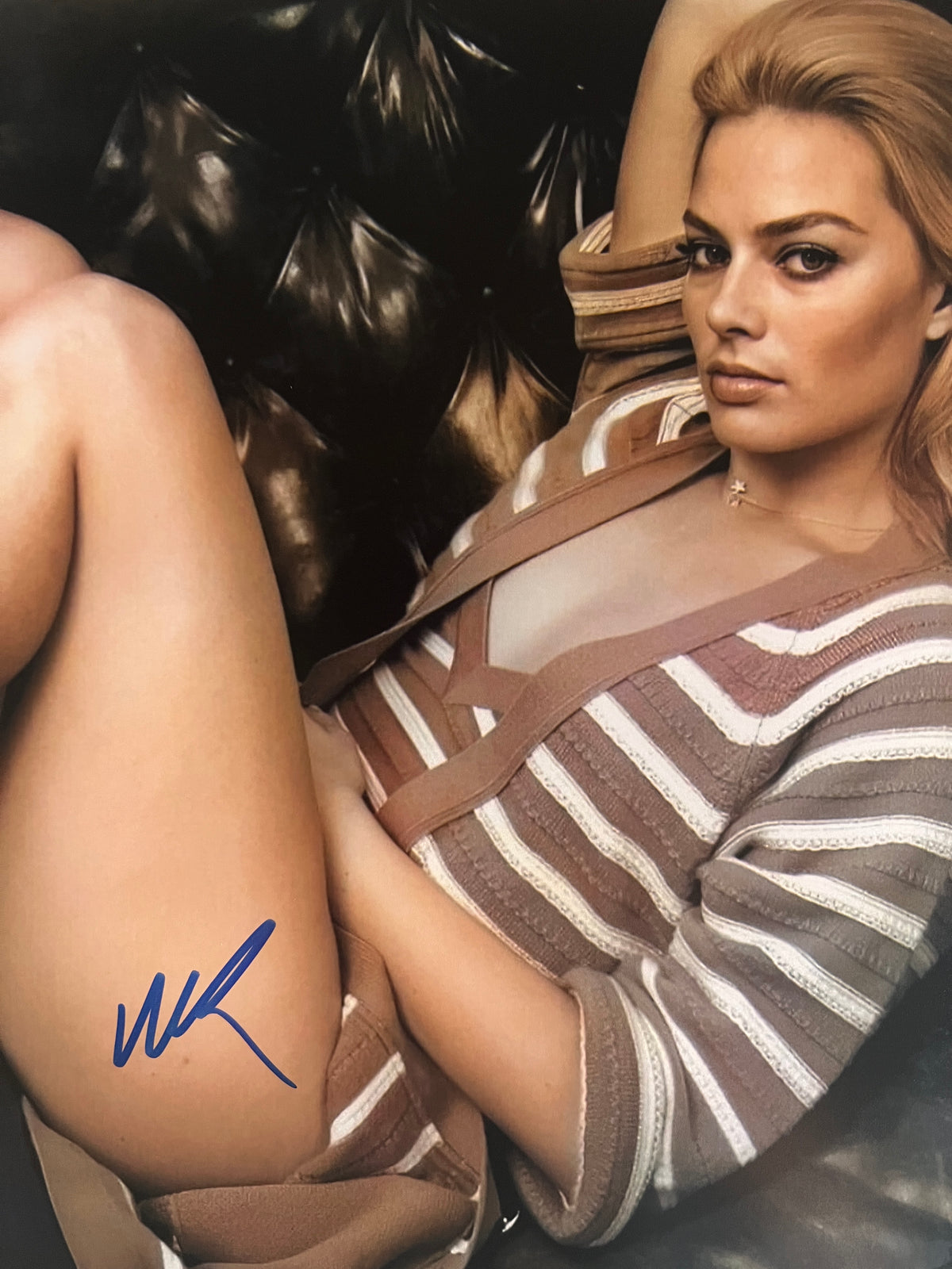 Wolf of Wall Street Margot Robbie signed photo