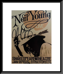 Neil Young signed photo