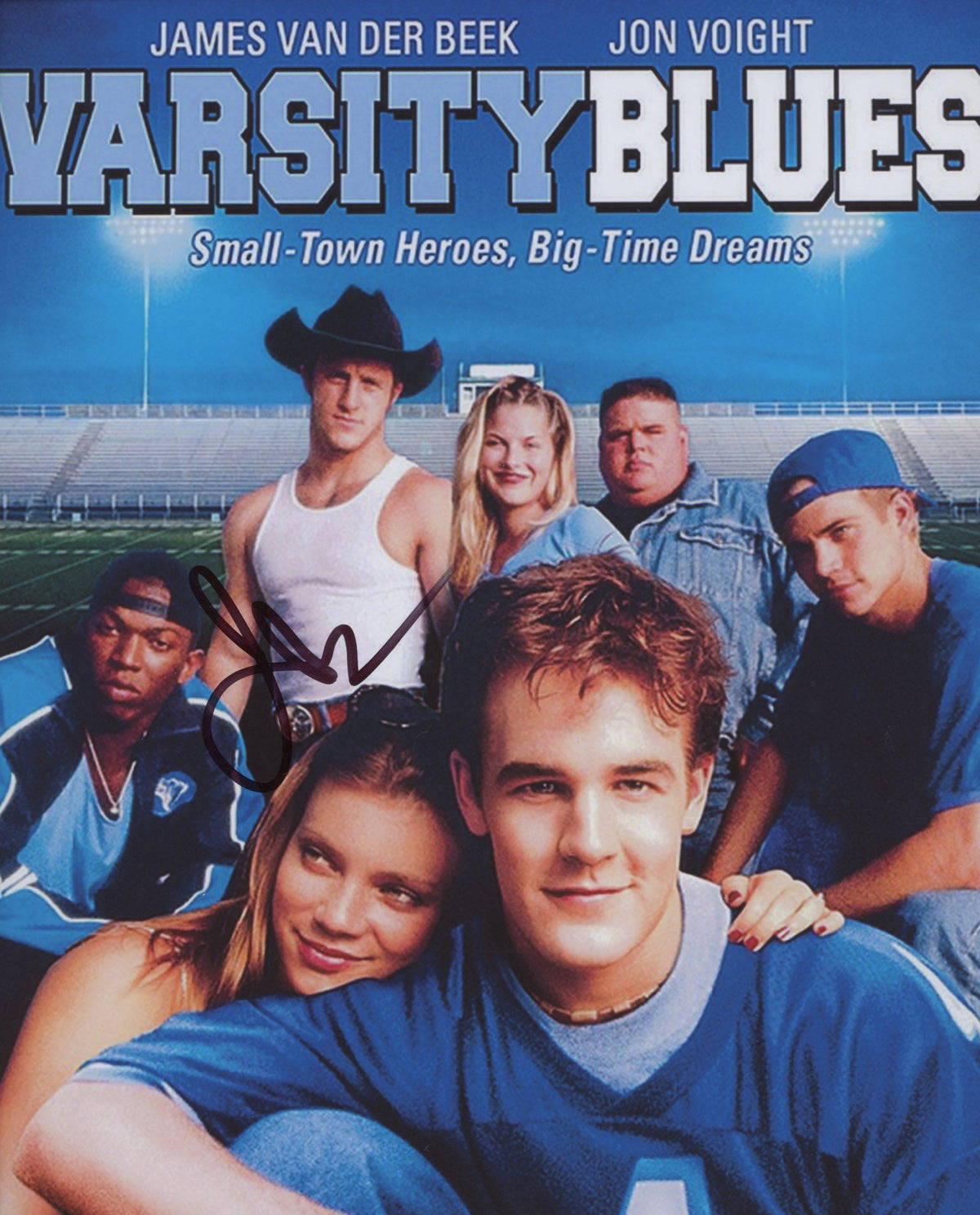 Varsity James Vanderbeek signed photo