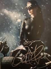 The Dark Knight Rises Anne Hathaway signed photo