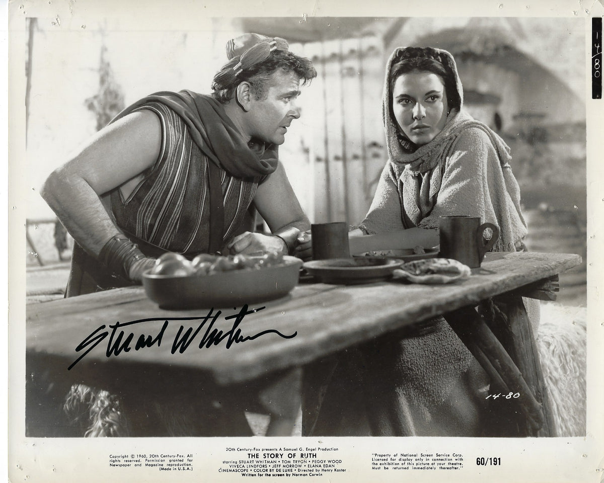 The Story Of Ruth Stuart Whitman Signed Photo