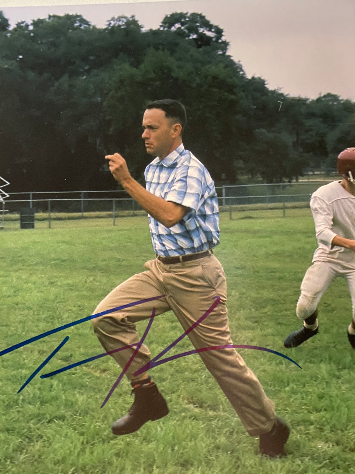 Forrest Gump Tom Hanks signed movie photo