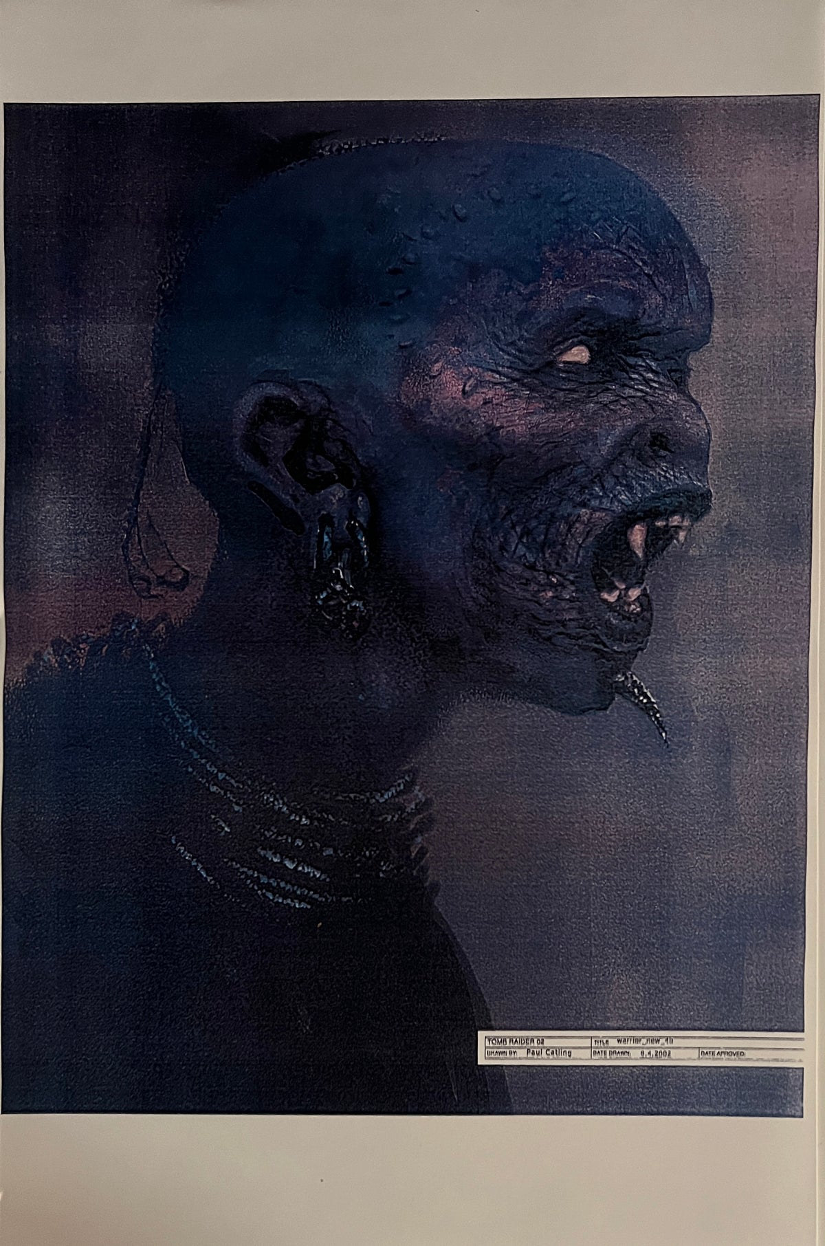 Lara Croft Tomb Raider Paramount Pictures concept art