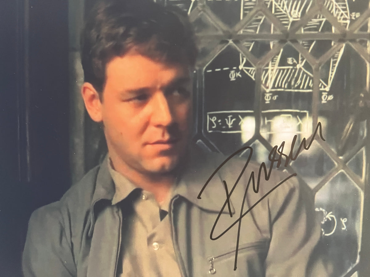 Russell Crowe signed photo