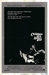 Children of Lesser God Original 1986 Vintage One Sheet Poster