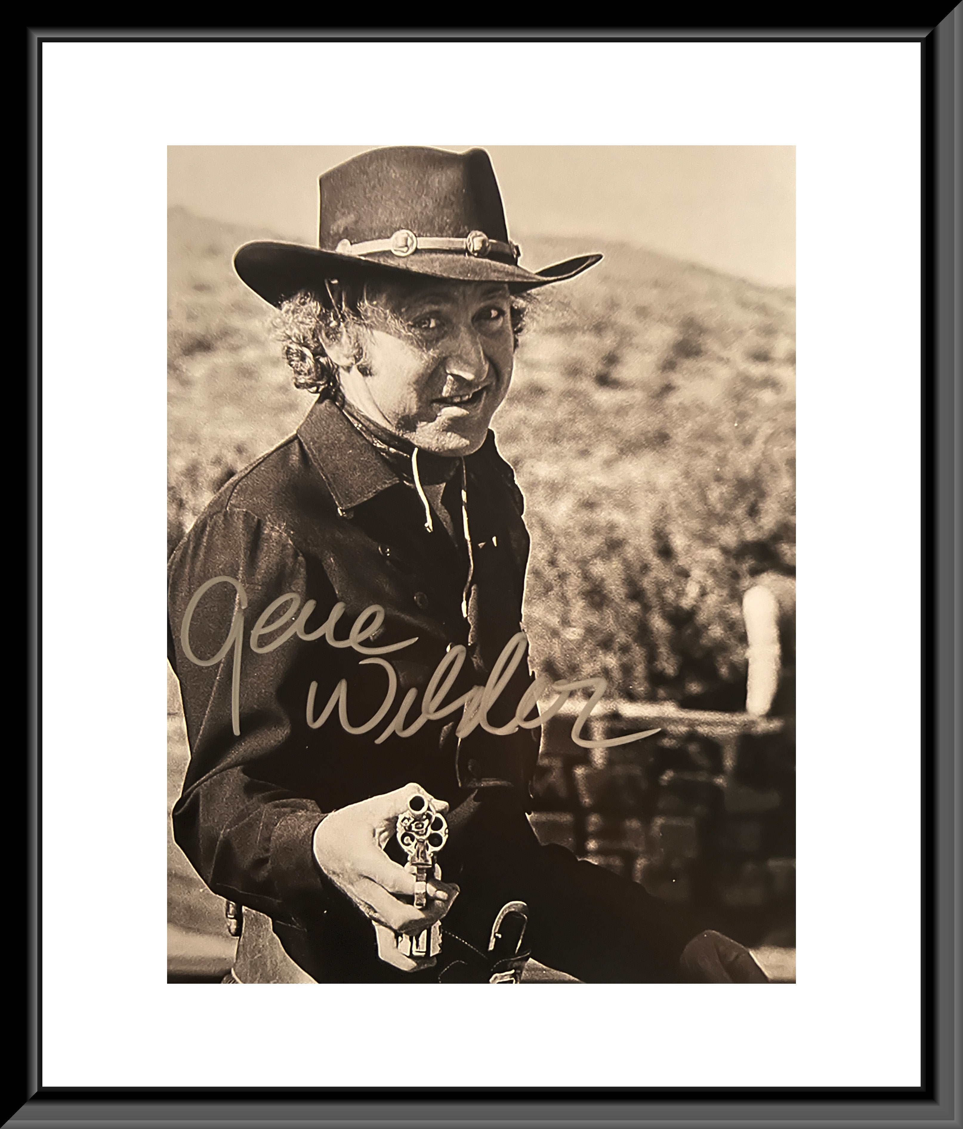 Blazing Saddles Gene Wilder signed photo