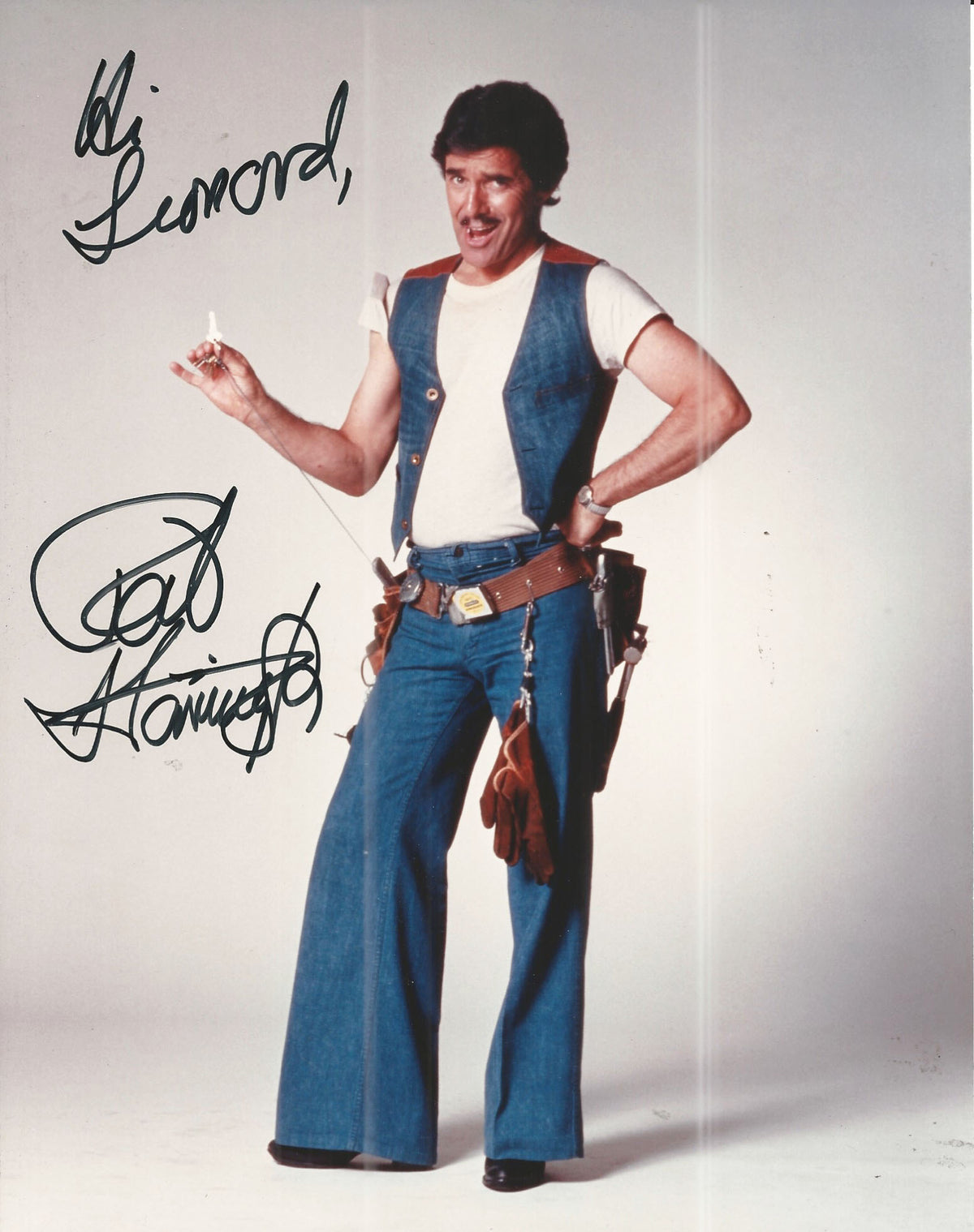 One Day at a Time Pat Harrington Signed Photo