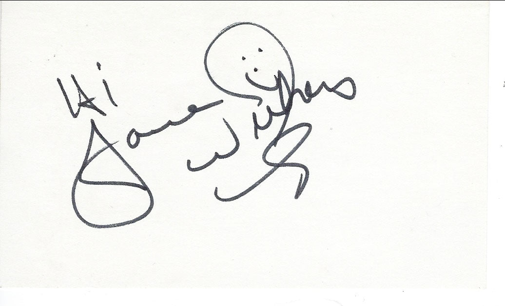 Bright Eyes Jane Withers original signature