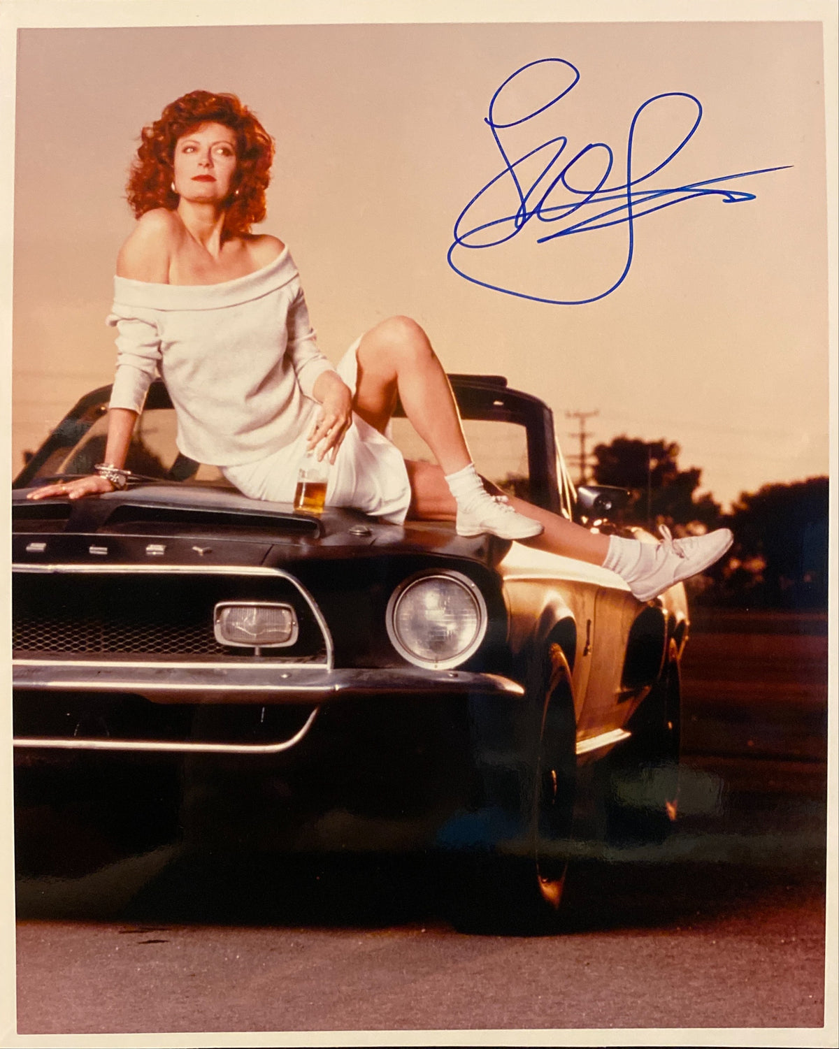 Susan Sarandon signed photo