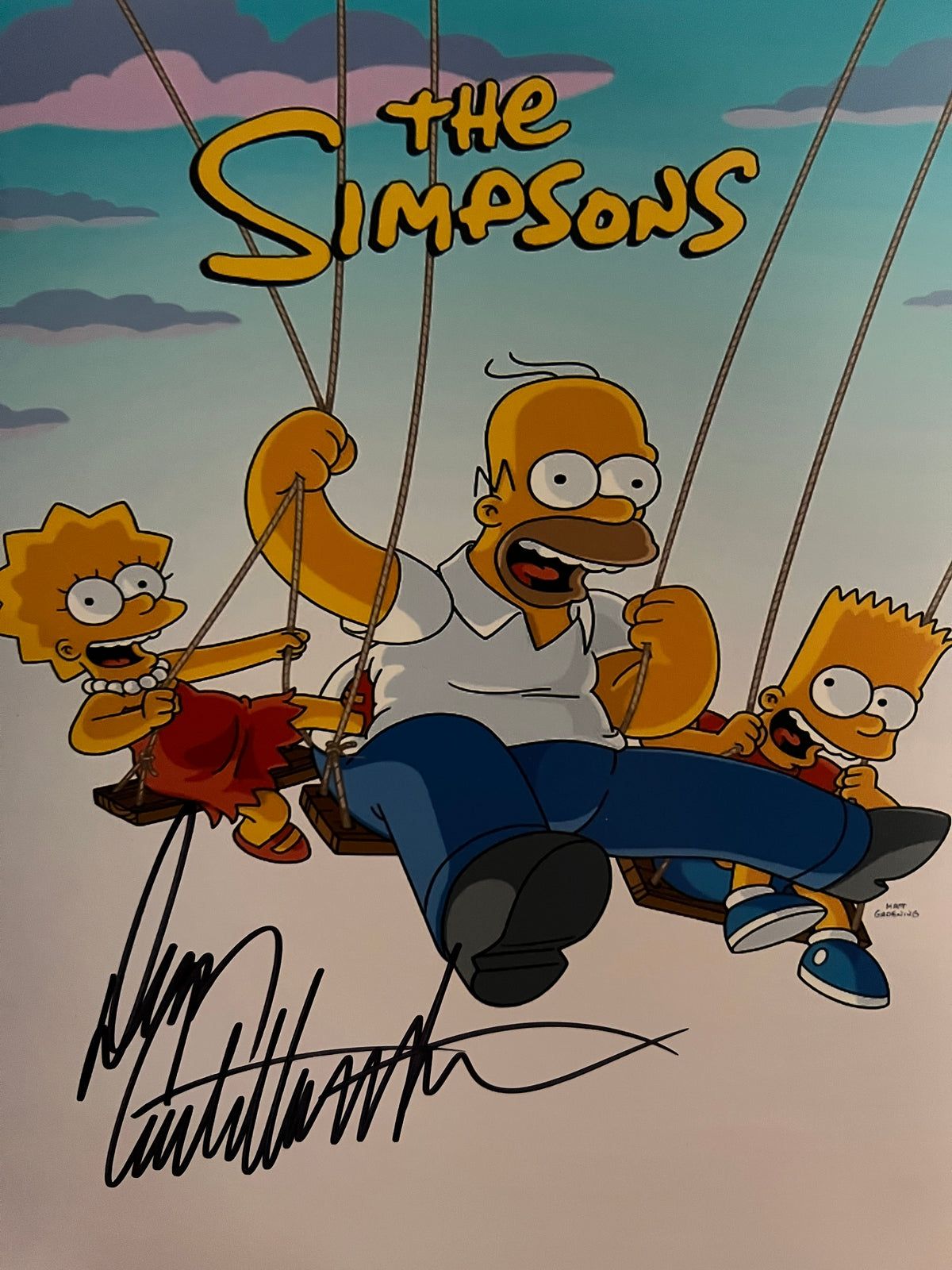 The Simpsons Dan Castellaneta signed photo