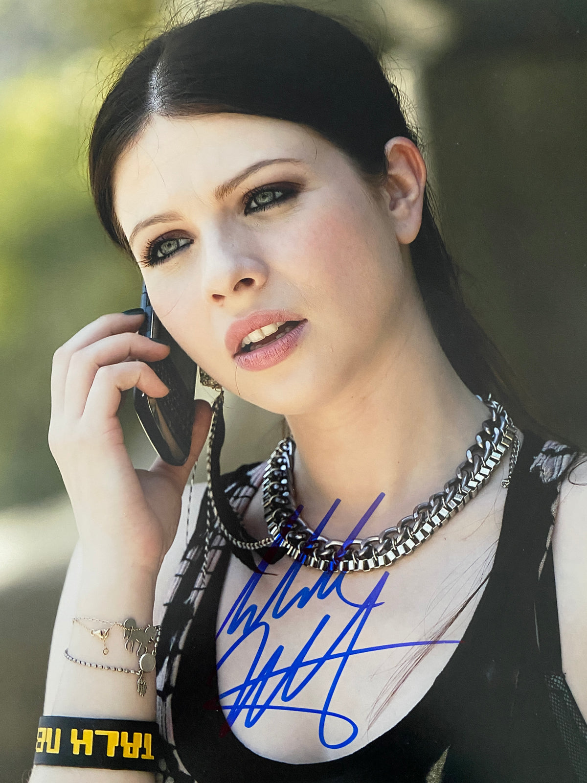 Transformers Nicola Peltz signed photo