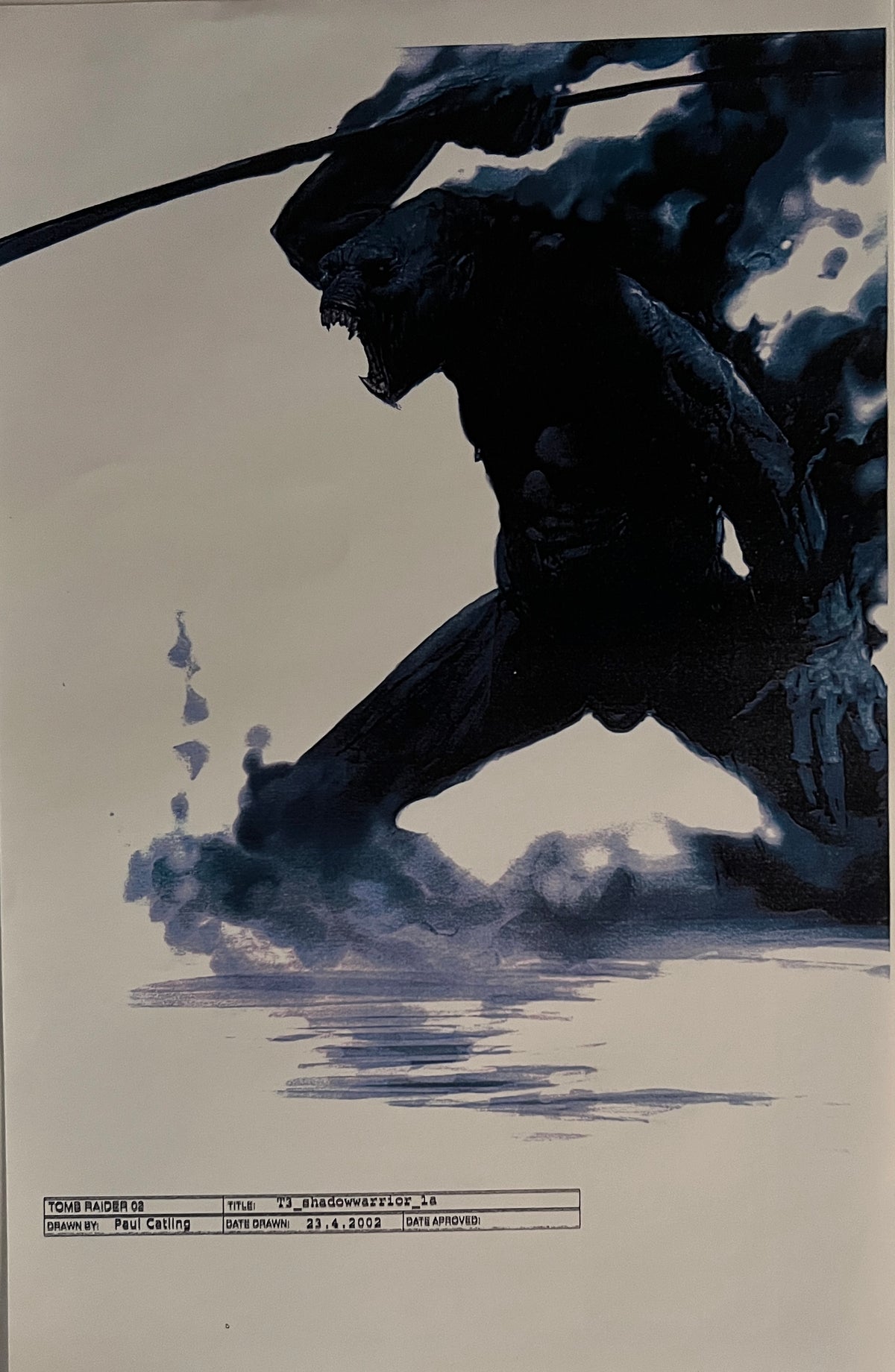 Lara Croft Tomb Raider Paramount Pictures concept art