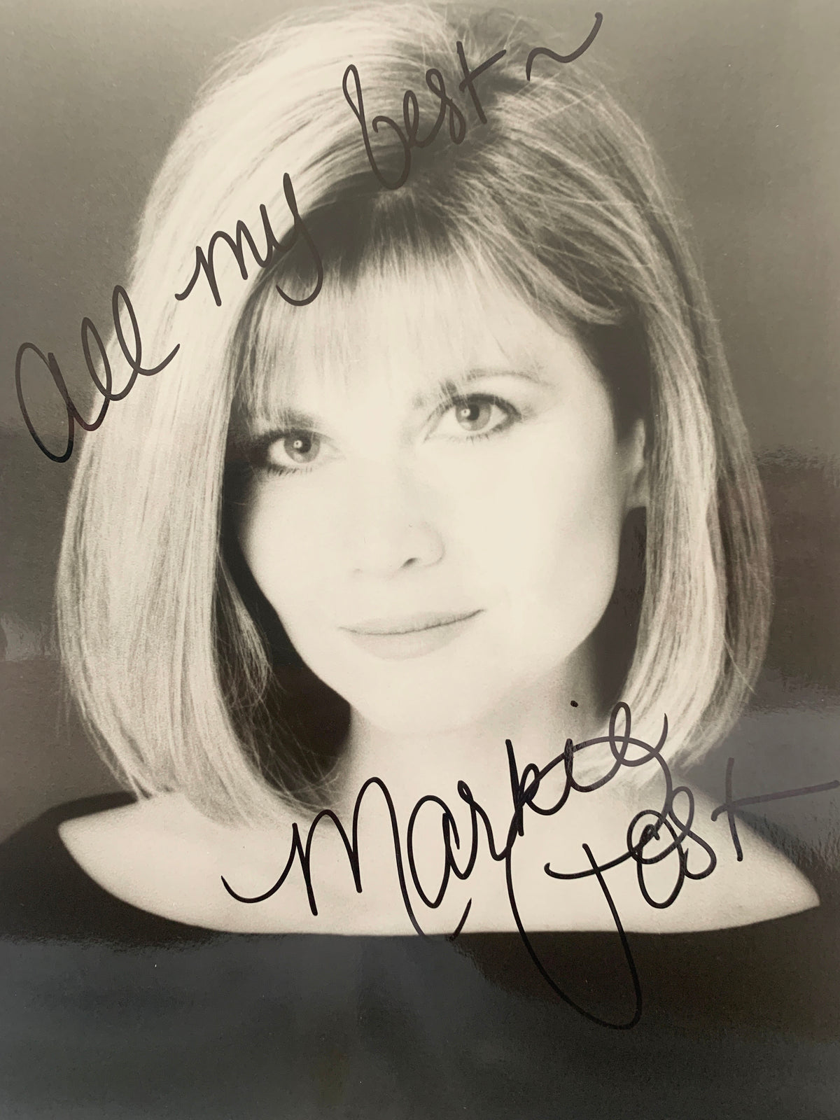 Night Courts Markie Post signed photo