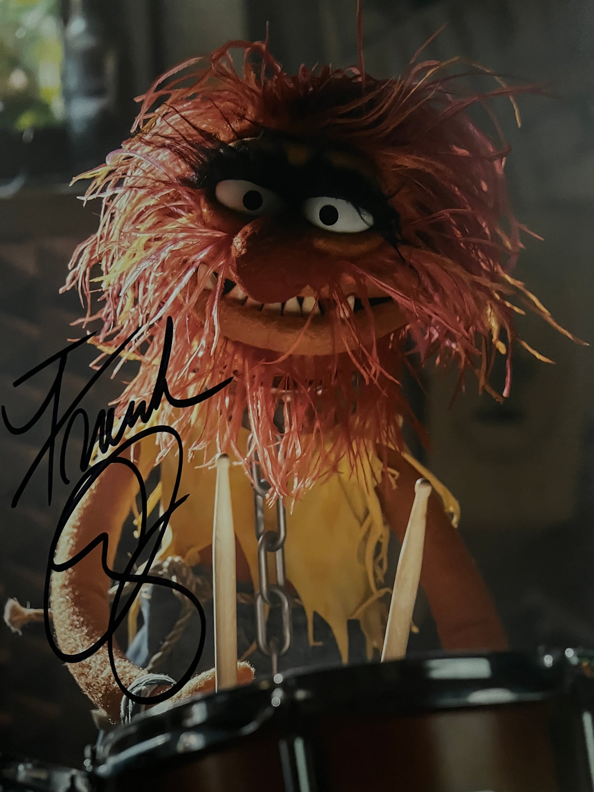 The Muppets Frank Oz signed photo
