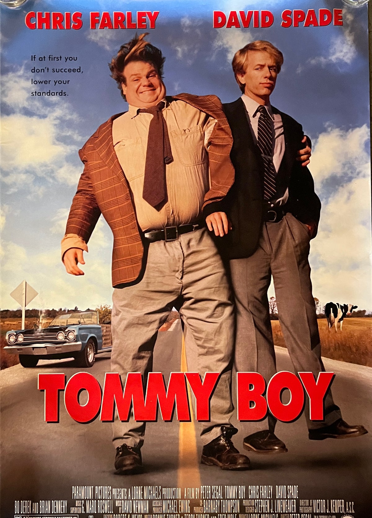 Tommy Boy 1995 original movie poster