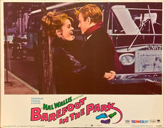Jane Fonda and Robert Redford "Barefoot in the Park" original Lobby Card