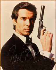 Pierce Bronson signed "007 James Bond" photo