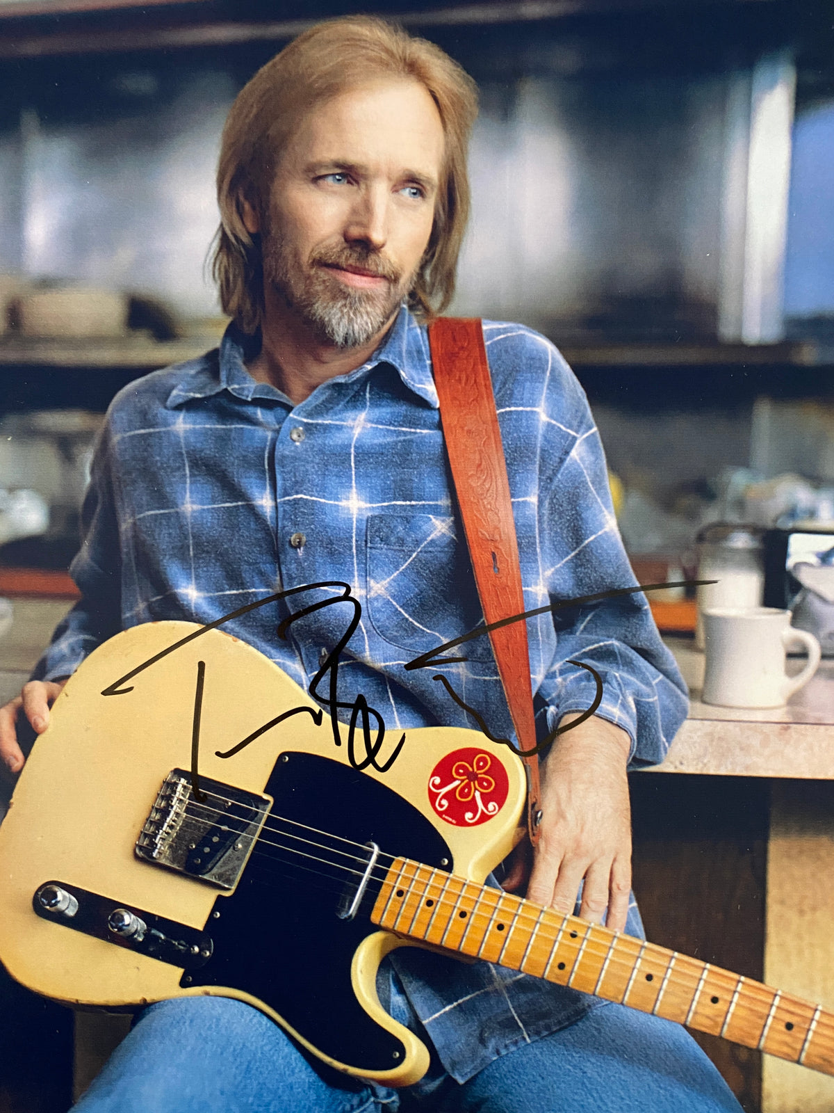 Tom Petty signed photo