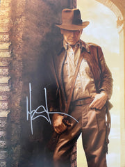 Indiana Jones Harrison Ford signed movie photo