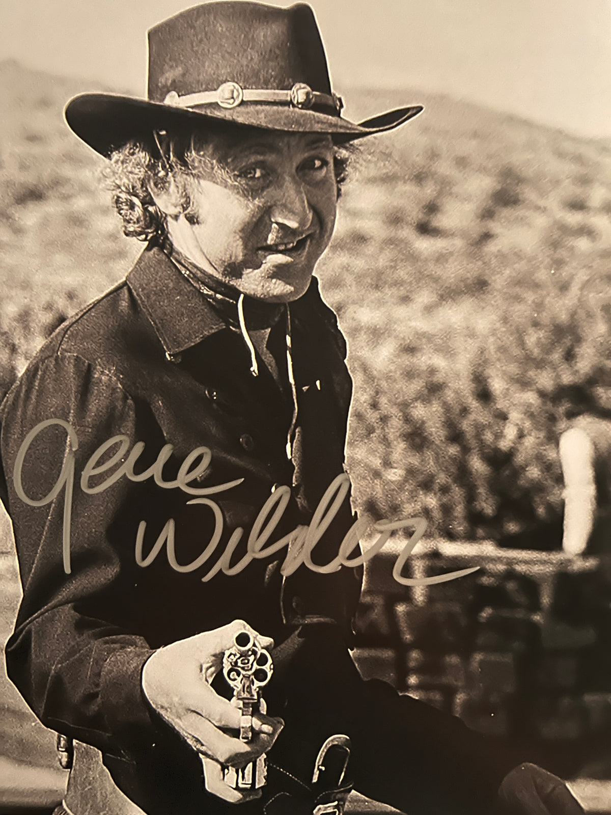 Blazing Saddles Gene Wilder signed photo