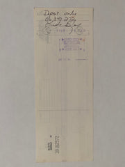 Linda Blair Star Wares consignment signed check