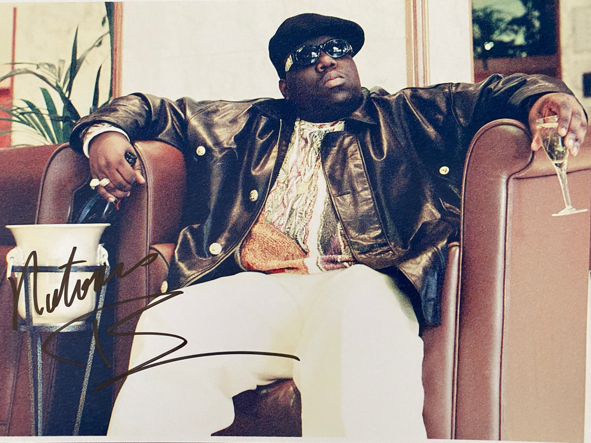 The Notorious B.I.G. signed photo