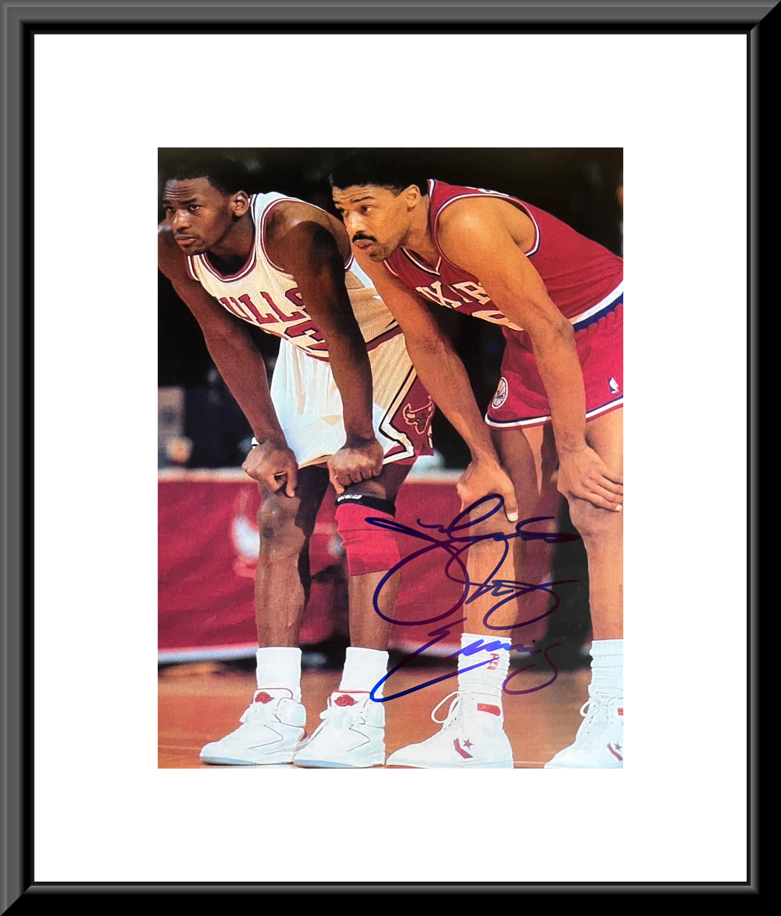 Julius "Dr J" Irving signed photo