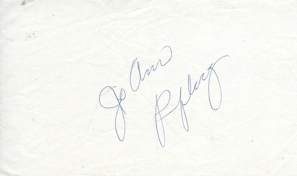 MASH Jo Ann Pflug original signature