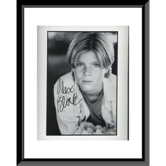 Bubble Boy Alex Black original autographed photo - framed