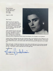 American Gothic Fiona Hutchison
signed letter