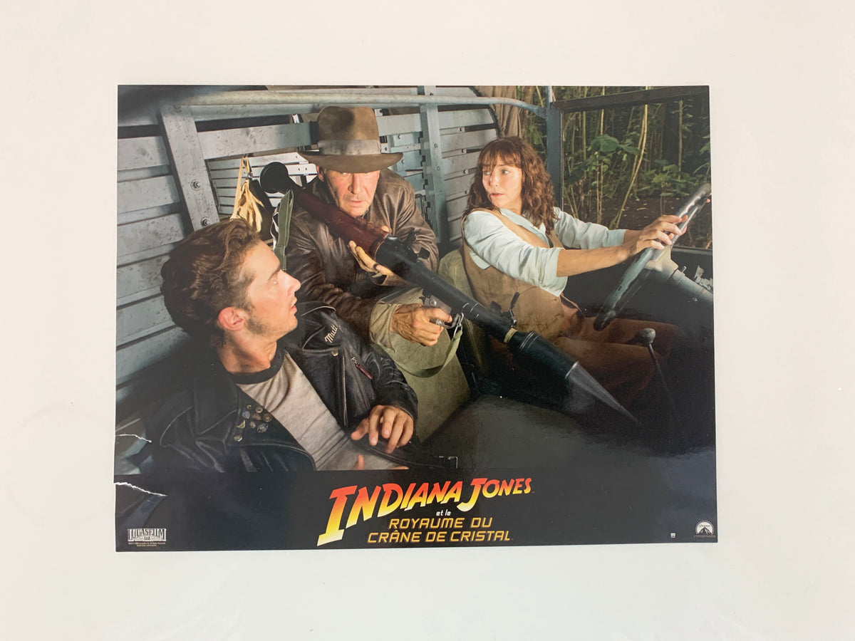 Indiana Jones and the Kingdom of the Crystal Skull French Mini Movie Poster