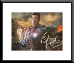 Iron Man Robert Downey Jr. signed movie photo