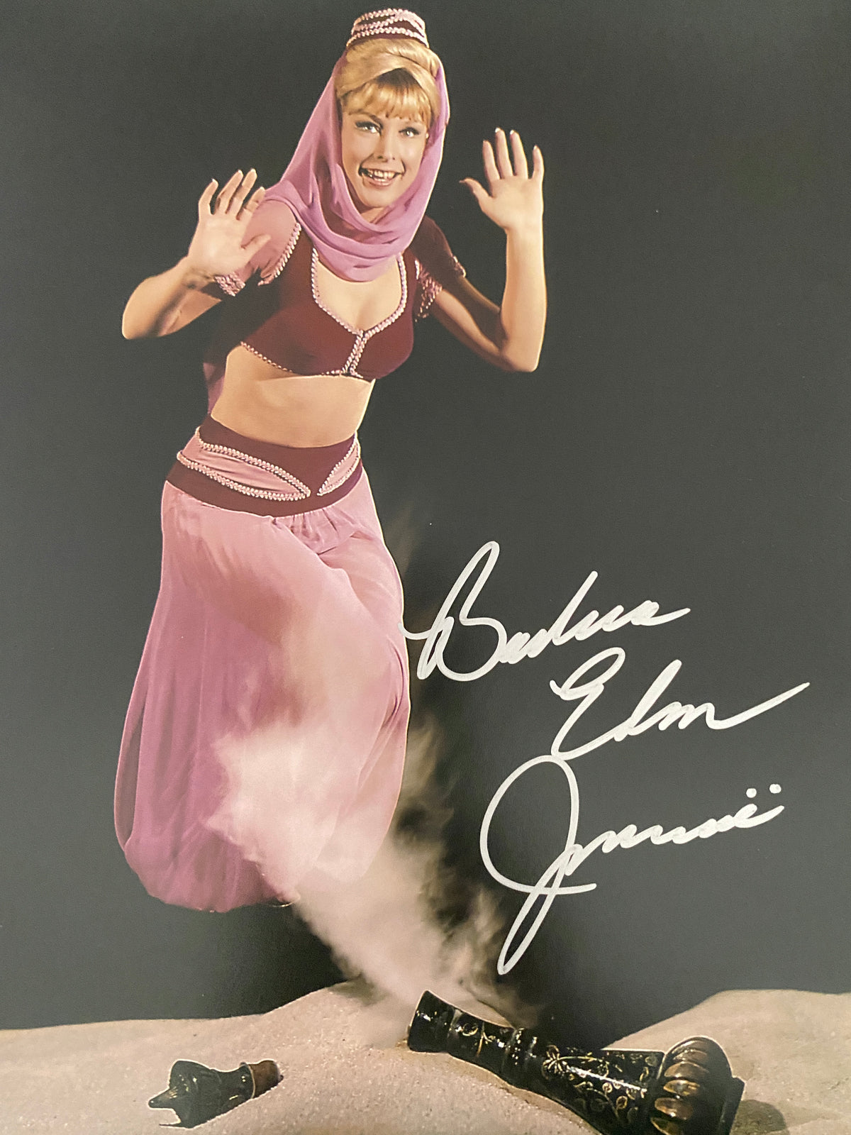 I Dream of Jeannie Barbara Eden signed photo