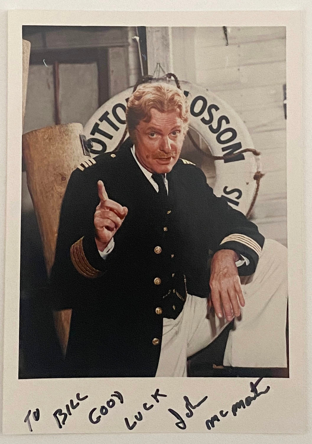 Sweet Charity John McMartin Signed Photo