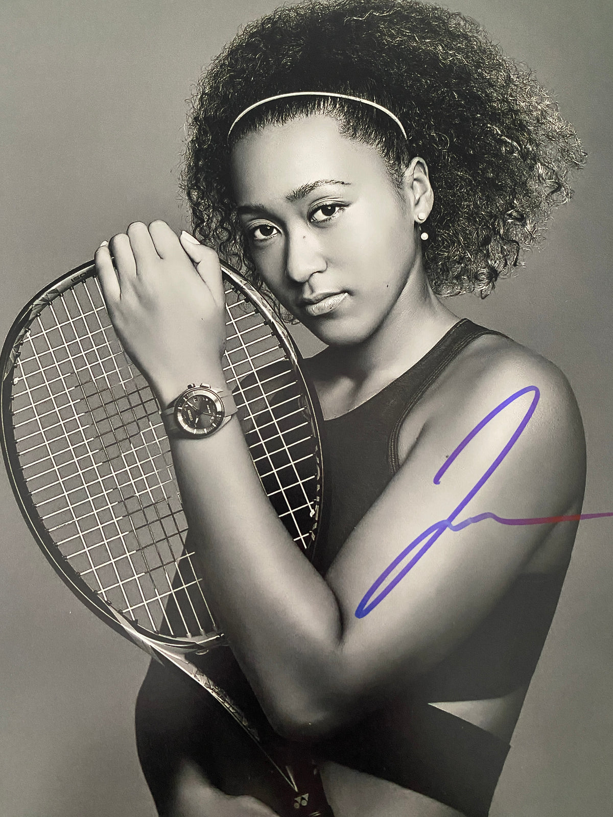 Tennis Champion Naomi Osaka signed photo