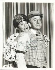 Pin Up Girl Martha Raye Signed Photo