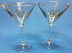 Ronald Reagan White House Issue martini glasses