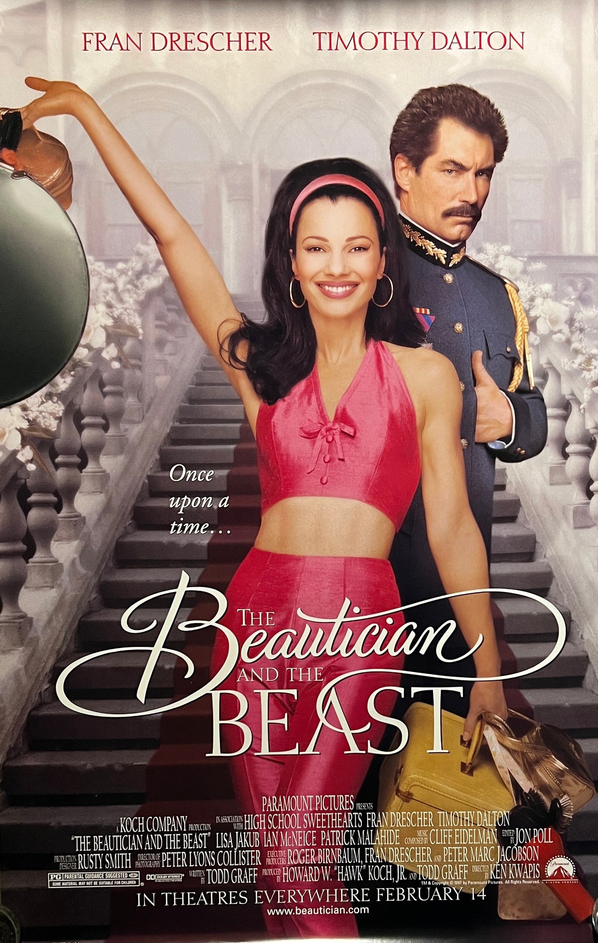 The Beautician and the Beast 1997 original movie poster