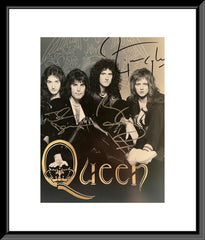 Queen band signed photo