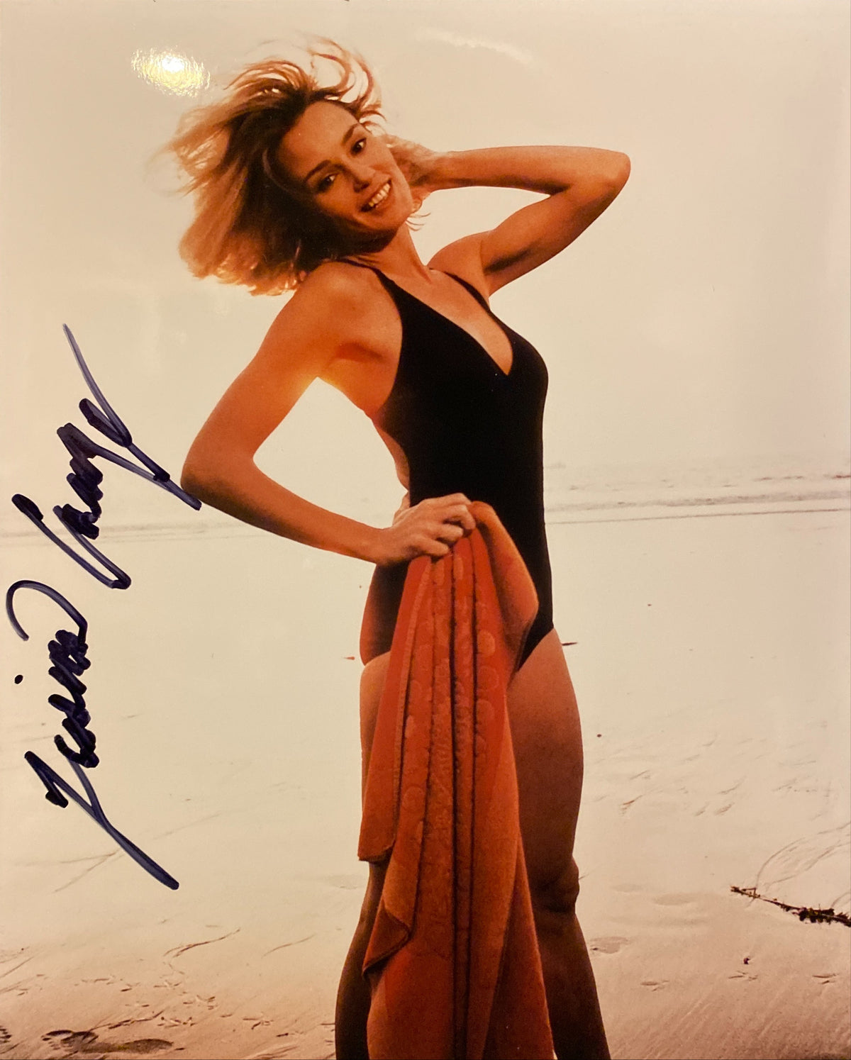 Jessica Lange signed photo