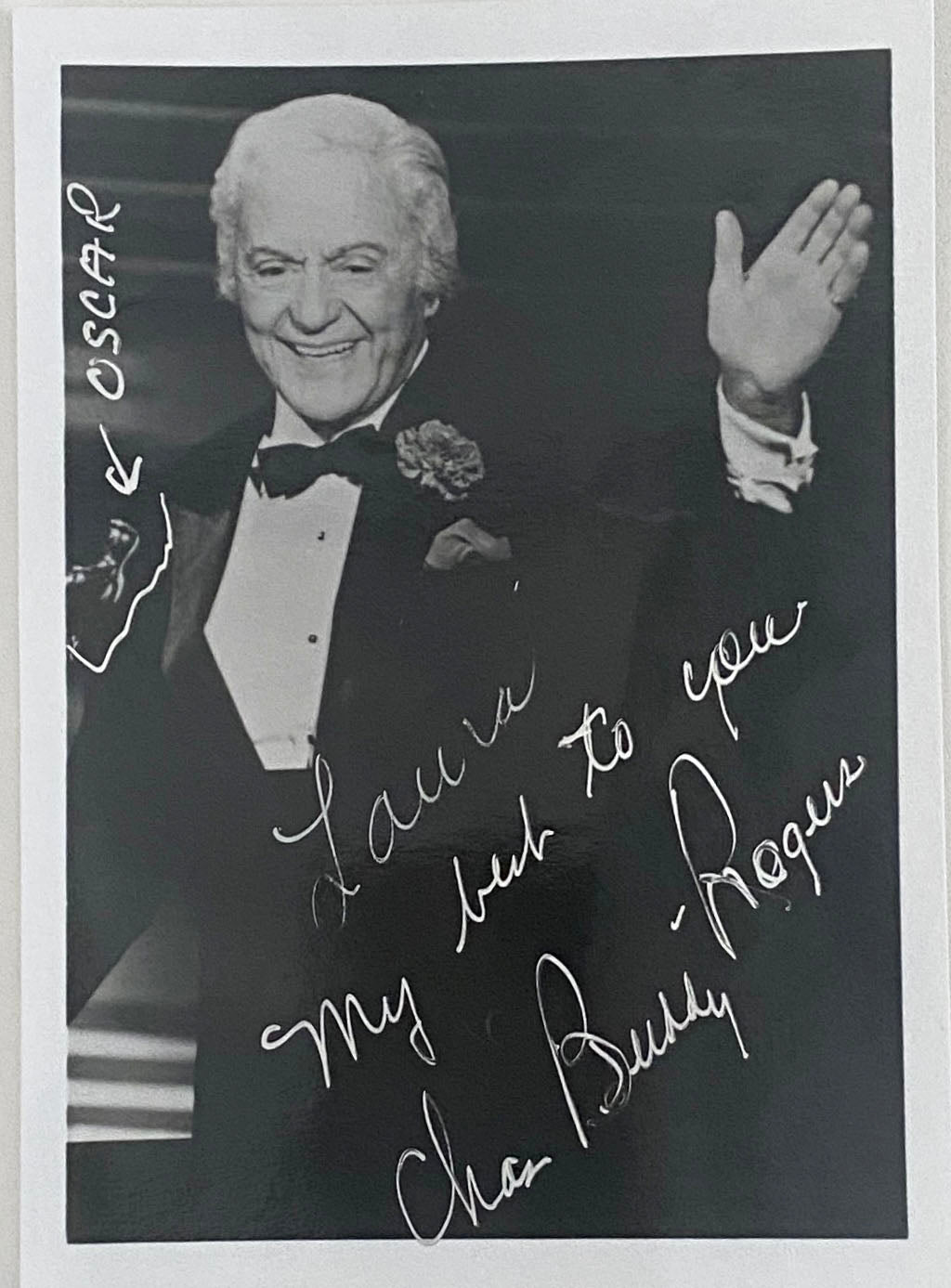 Wrestler Buddy Rogers Signed Photo