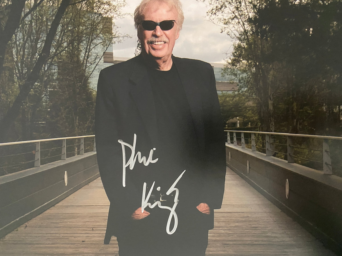 Nike founder Phil Knight signed photo
