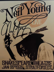 Neil Young signed photo