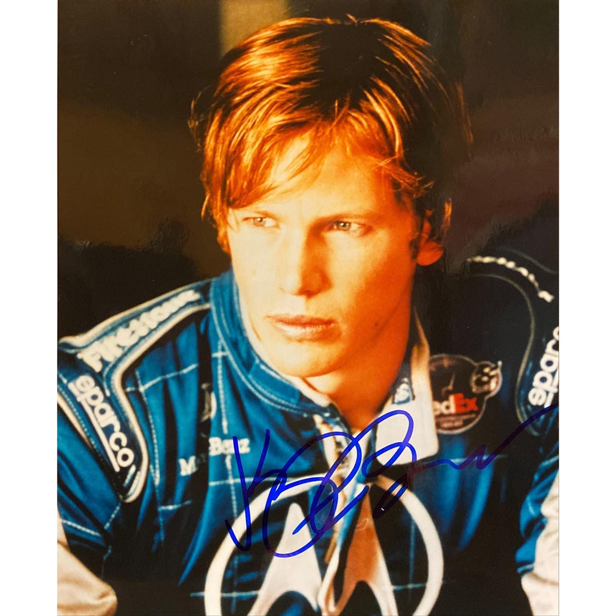 Driven Kip Pardue original autographed photo - framed