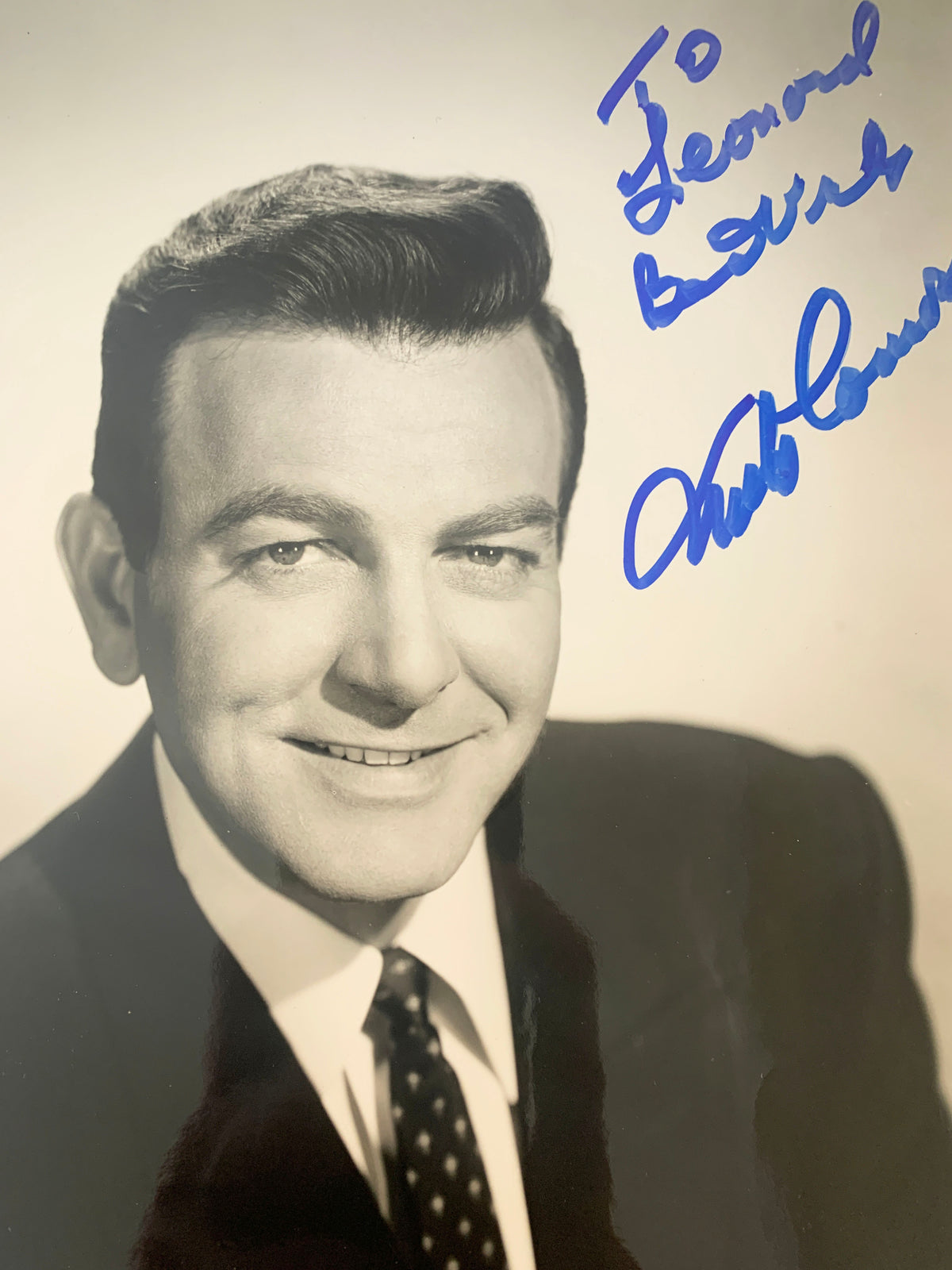 Mannix Mike Conners signed photo