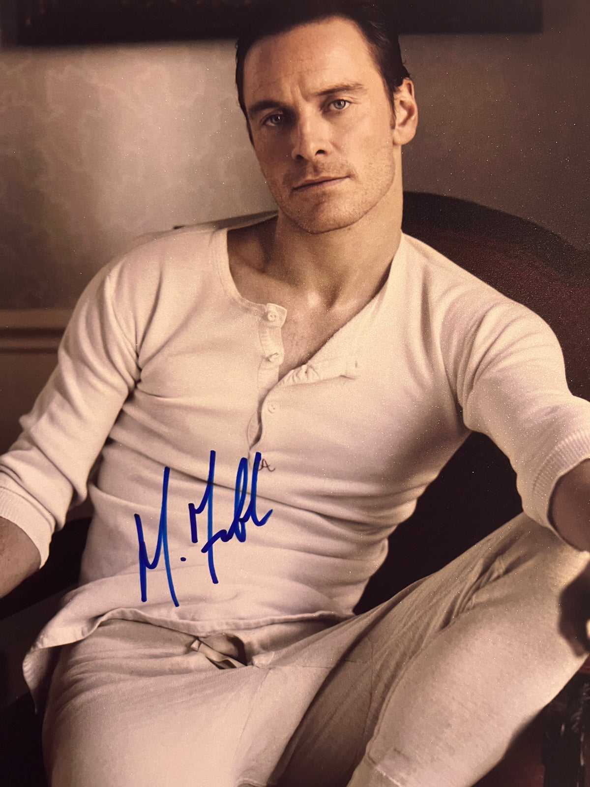 X Men Michael Fassbender signed photo