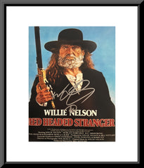 Willie Nelson signed photo